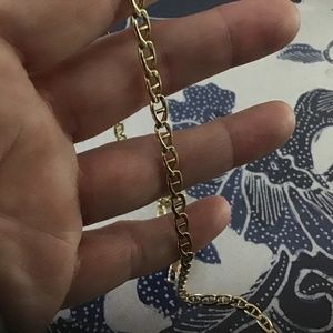 19 in Italian 750 (18k) SOLID GOLD Mariner chain